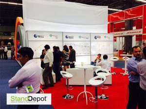 Colores en diseño de Stand