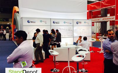 ¿Qué colores incluir en el diseño de tu stand?