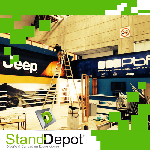 Cómo idear un espacio Stand Depot